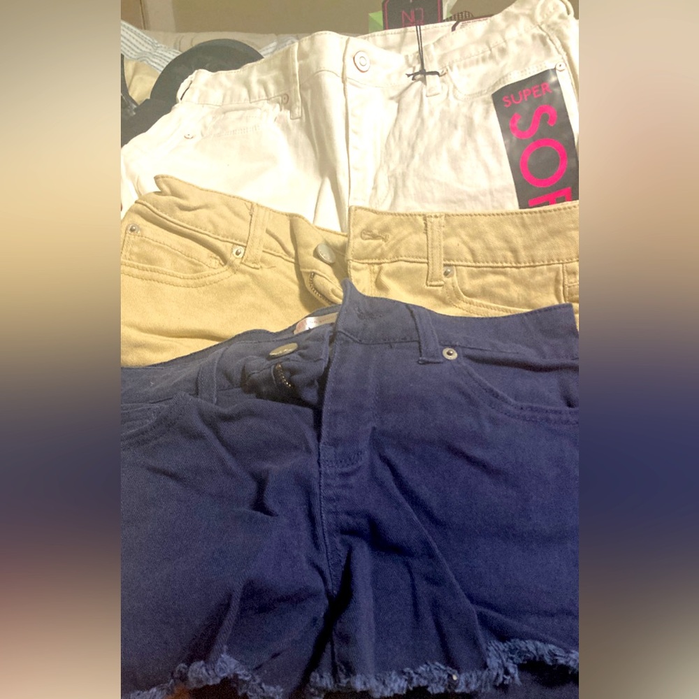 Bundle, four pairs of shorts, new never worn. Size 9